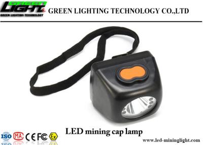 China Explosion Proof Cordless Mining Lights , Hard Hat Miners Helmet Light 8000lux for sale