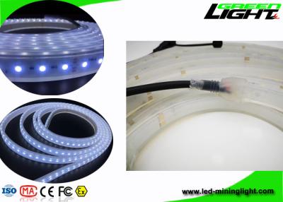 China Material de suspensão subterrâneo dos grampos SMD5050 Sillicone da luz de tira da segurança impermeável à venda