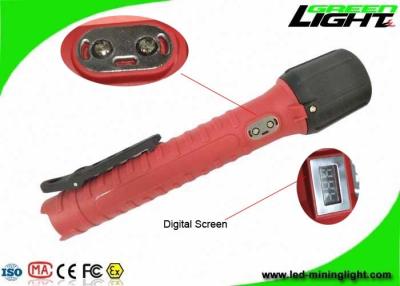 China 1300lum LED Flashlight Torch Flame Resistant 25000Lux Uv Black Waterproof IP68 for sale