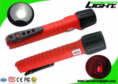 China Flame Proof Rechargeable Led Torch High Power 10W PC Body 25000lux Brightness for sale