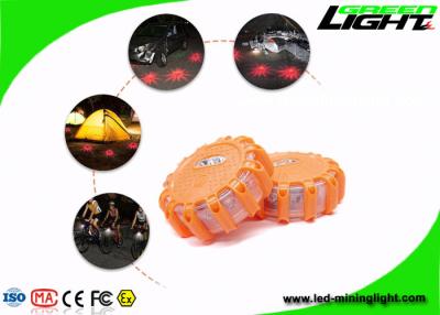 China Vehicle Hazard LED Warning Light Car USB Rechargeable Magnetic Hook Road Emergency Disc for sale