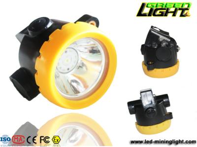 China Waterproof 200mA 0.93w 117lum Rechargeable LED Headlamp for sale