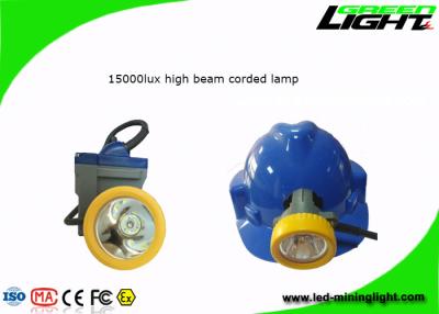 China Lithium Ion 1.67W 450mA 15000lux Corded LED Headlamp GLT-7C for sale