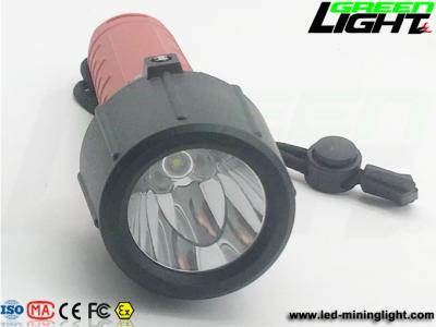 China 3000lux 2200mAh Explosion Proof Torch Light IP68 450lum for sale