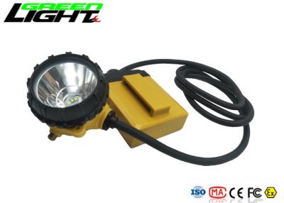 中国 10.4Ah 25000lux LEDは石炭鉱業のための帽子ランプ800mA 3Wを束ねた 販売のため