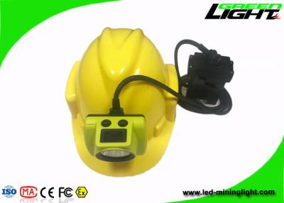 China 13.6Ah Coal Mining Lights Panasonic Battery USB 25000Lux 530lum IP68 Waterproof Miner Cap Lamp for sale