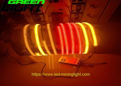 China 1100 Lumen/M Flexible LED Strip Lights 24V Underground Silicone 5050 RGB Color Changing LED Strip Lights for Outdoor for sale