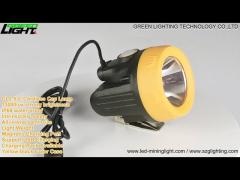 10000Lux Cordless Miner Cap Lamp Rechargeable Battery Anti Explosive  Portable