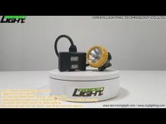 15000lux ABS LED Cap Lamp Underground Mining Semi Cord Coal Mining Cap Lights