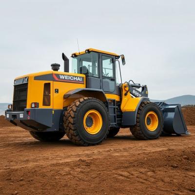 China 3Ton Bucket 2m3 front loader tractor with WEICHAI Engine for sale