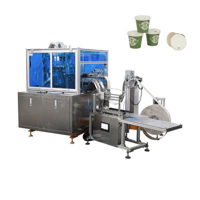China Copo de papel automatizado industrial do chá que faz a máquina DPJ-100 da tampa do copo da máquina à venda