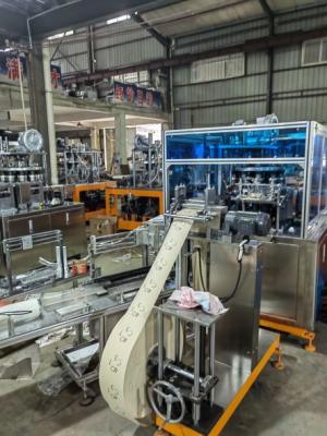 China Única tampa do copo de papel da água da camada que faz a máquina a perfuração automática à venda