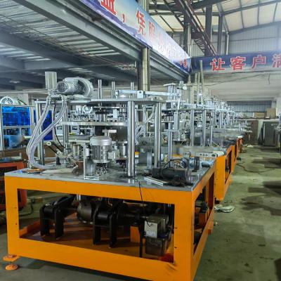 China Tapa ajustable del papel de la ronda de la velocidad 380Volt que hace la máquina para la taza del cuenco en venta