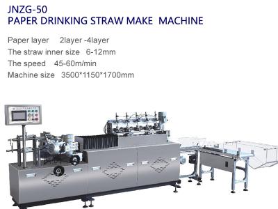 China High Efficiency Customized Color Paper Straw Machine 220Volt 50/60HZ for sale