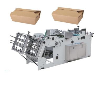China 4.0KW High Speed Hamburger Box Forming Machine Energy Efficiency for sale