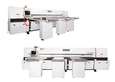 China High Precision CNC Circular Saw Machine 4300mm Sawing Length For Composite Plate for sale
