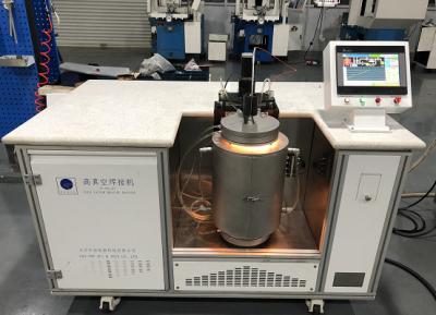 China Precision Quartz Glass Tube Vacuum Brazing Device 600kg Gewicht 10^-2 Pa Maximum Vacuum Rate Te koop