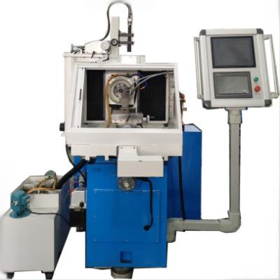 China PCD Grinding Machine Equipped Double Grinding Wheel for Fine and Rough Grinding for sale
