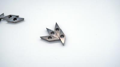 China Rhombus Polycrystalline Diamond Tools , Carbide Inserts For Hardened Steel 4.76mm High Accuracy for sale
