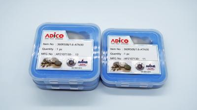 中国 ADICO PCBN Blank 1.6 2.0 3.2mm Thickness For Grey Cast Iron HSS Nodular Cast Iron 販売のため