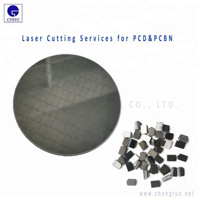 China 1.6mm PCD Laser Cutting Service For Polycrystalline Diamond Cutting Tools for sale