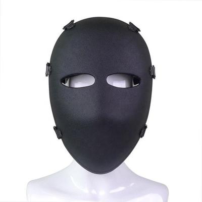 China NIJ IIIA Bulletproof Face Mask Full Face PE Aramid For Safety Protection for sale