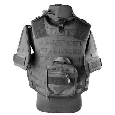 China Self Defense NIJ IV Military Tactical Vest Full Body Oxford Impact Cushioning for sale