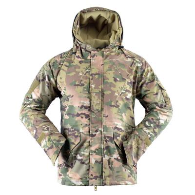 中国 編まれた生地の軍の冬のコートはG8カーモのウインドブレイカーのジャケットをごまかす 販売のため
