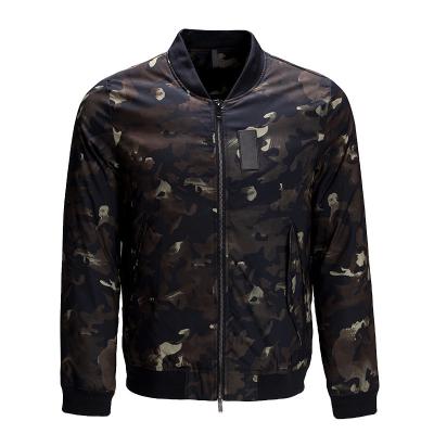 China JH Polyester Military Combat Uniform Camouflage Mandarin Collar Cotton Filling for sale