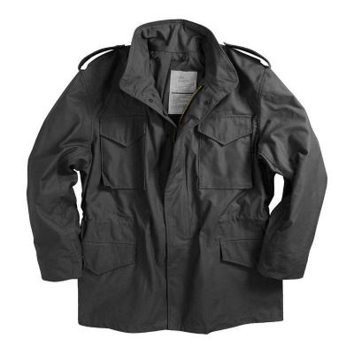 中国 M65屋外のウインドブレイカーのジャケットの柔らかい通気性の編まれた生地 販売のため