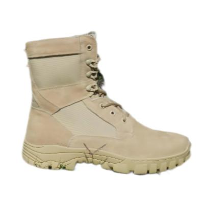 China Khaki Nylon Oxford Military Snow Boots Skid Proof Waterproof for sale