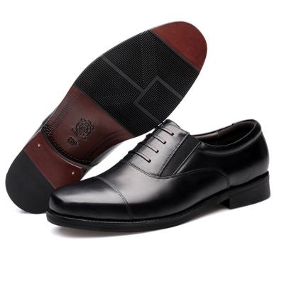 China JH Calfskin Military Dress Shoes Abrasion Resistant Oxford for sale