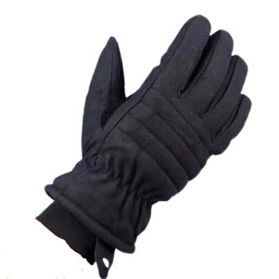China El llano anti impermeable del resbalón de los guantes del algodón sintético de la fibra que montaba teñió en venta
