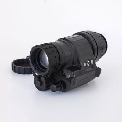China Jagdmonocular hochauflösendes schwarzes weißes Bild 1X des gang-Pvs14 im Freien zu verkaufen