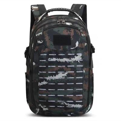 China Anti Theft Rechargeable USB Military Hiking Backpack 60L Camouflage for sale