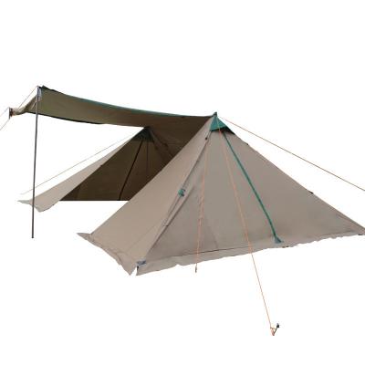 China Große Campingzelt-8 Menschen Supervorhang-Schattierungs-Campingzelt imprägniern Zelt-kampierende Familie im Freien zu verkaufen