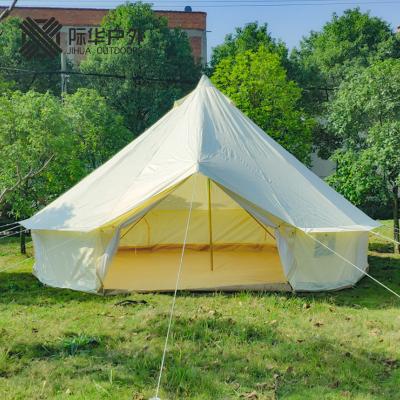 China Double Layer 530g PVC Automatic Camping Tent Waterproof Thickened Cotton for sale