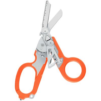 China Multifunctional Portable Tactical Folding scissors Retractable Hexagonal Screw Reinforcement for sale
