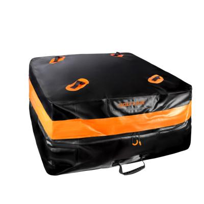 China Foldable Outdoor Fishing Gear Rooftop Bag 500D PVC Car Roof Storage Bag for sale