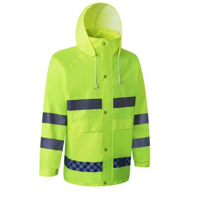 China Safety Motorcycle Reflective Safety Clothing 300d Oxford Fabric Windproof for sale