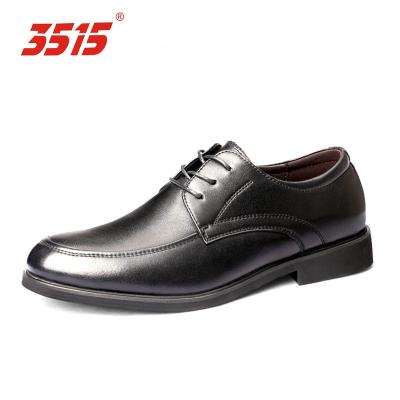 China Pigskin Lining Military Dress Shoes Lightweight Grainy Business Leather Shoes for sale