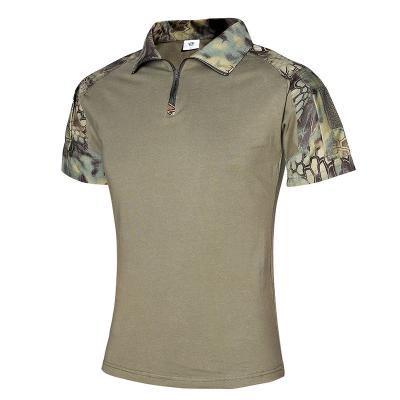 China Green Python Camouflage Military Tactical Shirts S-5XL Woodland Frog Gear for sale