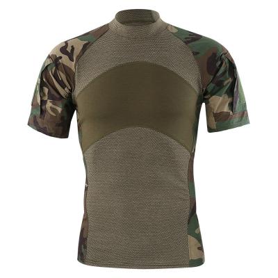 China 200g Woodland Breathable Army Frog Gear Short Sleeve Cycling Desert Frog Suit for sale