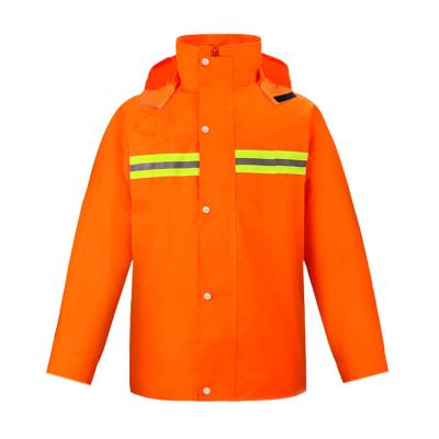 China Winter Cycling Reflective Safety Clothing Sanitation Work Clothes Oxford Fabric for sale