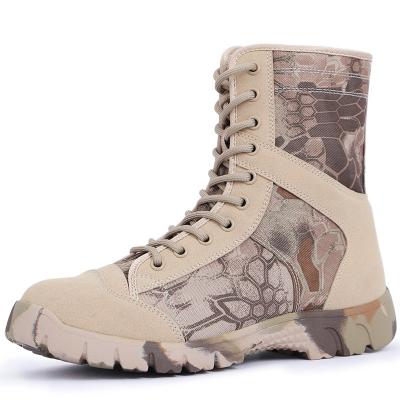 China Summer High Top Ultra Light Training Tactical Boots Comfortable Cushioning for sale