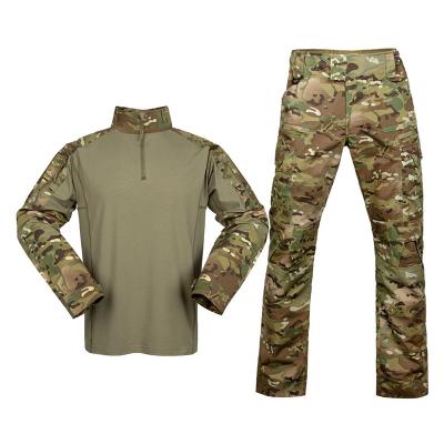 중국 Army Suit Custom Military Camouflage Combat Uniform Frog Combat Shirt 판매용