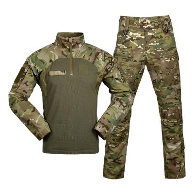 China American Stretch Custom Military Uniform Cp Camouflage Frog Suits à venda