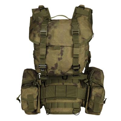 China 1000D Polyester Ruin Green Camouflage Combat Vest Military Gear for sale