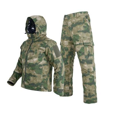 China Winter Heat Reflective Tactical Cotton Uniform Outdoor Warm Waterproof Punching Jacket en venta