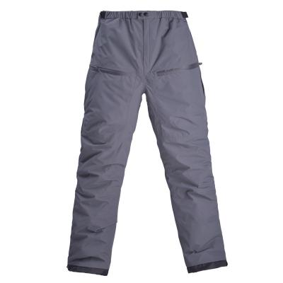 China Winter Thickened Pants Waterproof Ski Pants Full Open Zipper Camouflage Punch Pants for sale